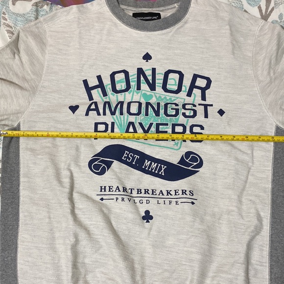 Privileged Life!! Sweater!! XL ( Honour Amongst Players), crew neck - Picture 3 of 10